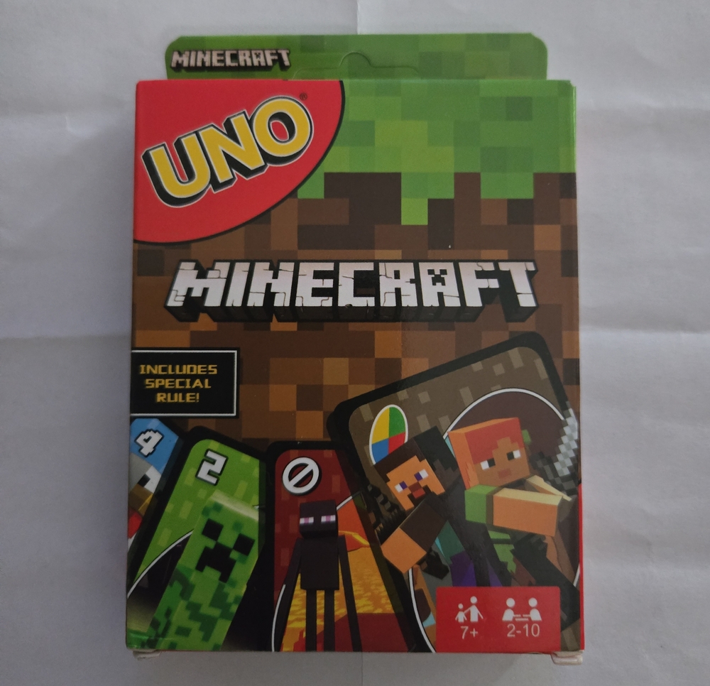 UNO Minecraft  Card Game - Brand New